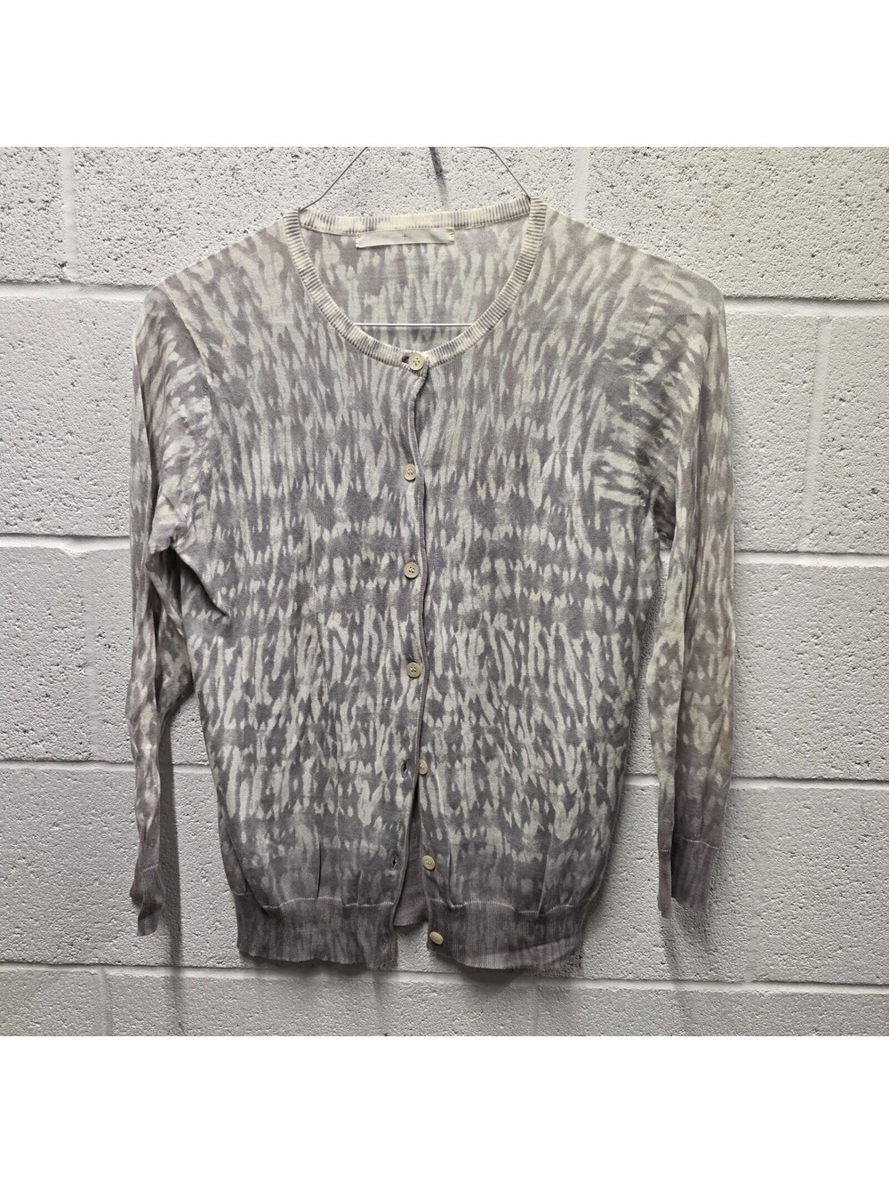 Thakoon Addition Womens Jumper Cardigan Sweater Dress M White Cotton 19x25 - Picture 5 of 9